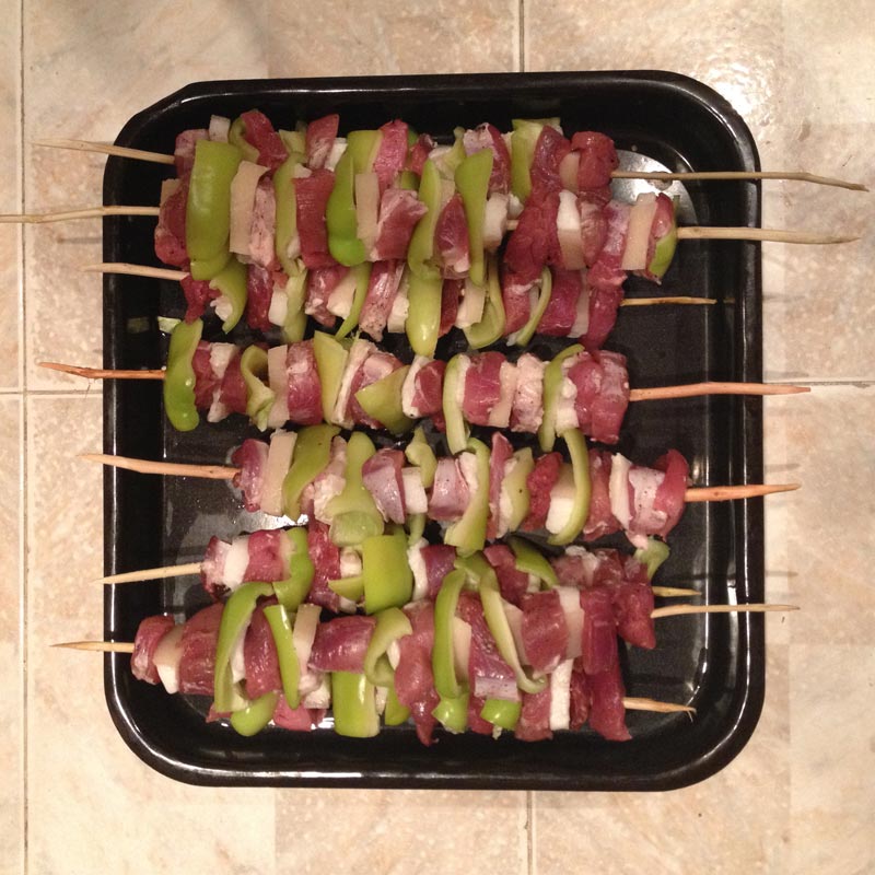 Mini Lamb Souvlakia Box 2